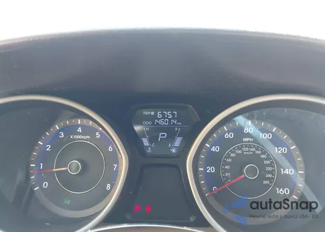 2011 Hyundai Elantra Gls (Ulsan Plant) from USA, damaged, VIN KMHDH4AE9BU115165